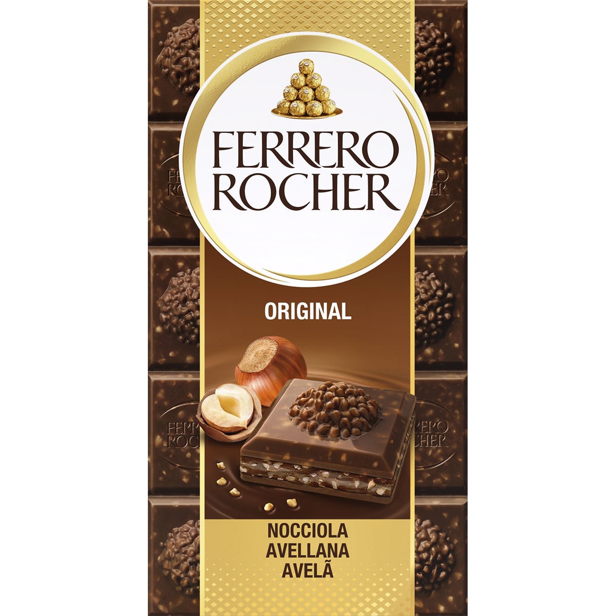 Original chocolate con leche y avellanas tableta 90 g