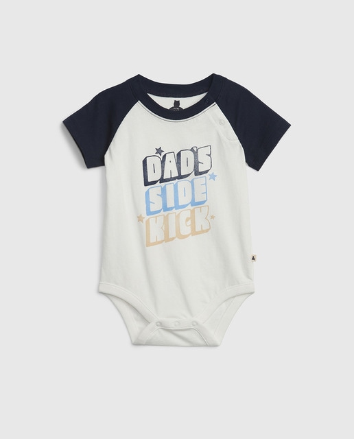 Imagen 0 de Bodie de bebé de niño bicolor