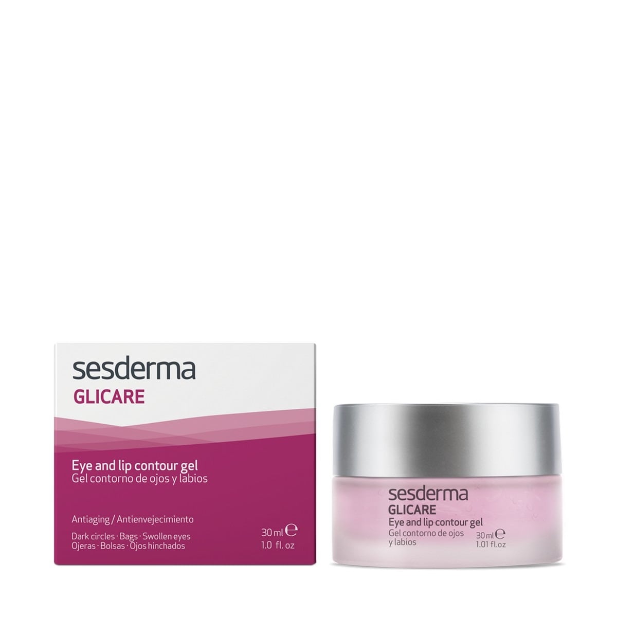 Gel Contorno de Olhos e Lábios Glicare Sesderma 2
