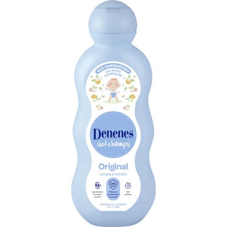gel champú infantil Original con karité y pequeño grano sin sulfatos botella 600 ml - Denenes
