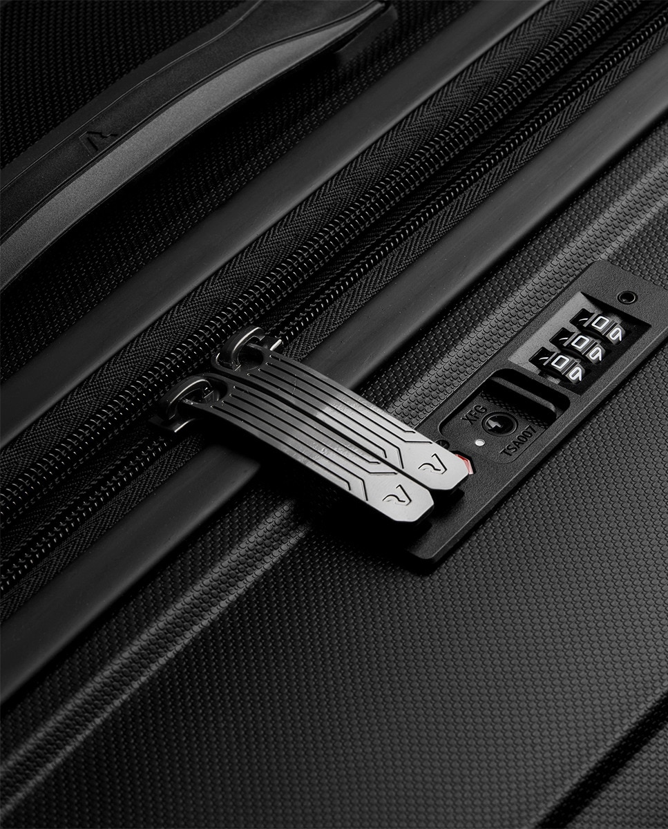 Maleta de cabina B-flying rígida expandible con capacidad hasta 48 L Negro-7