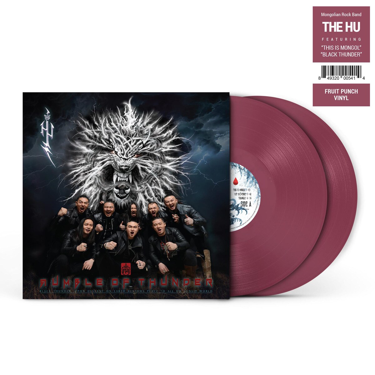 Rumble of thunder (Edición color Fruit Punch) (2 LP-Vinilo) Rosa-2