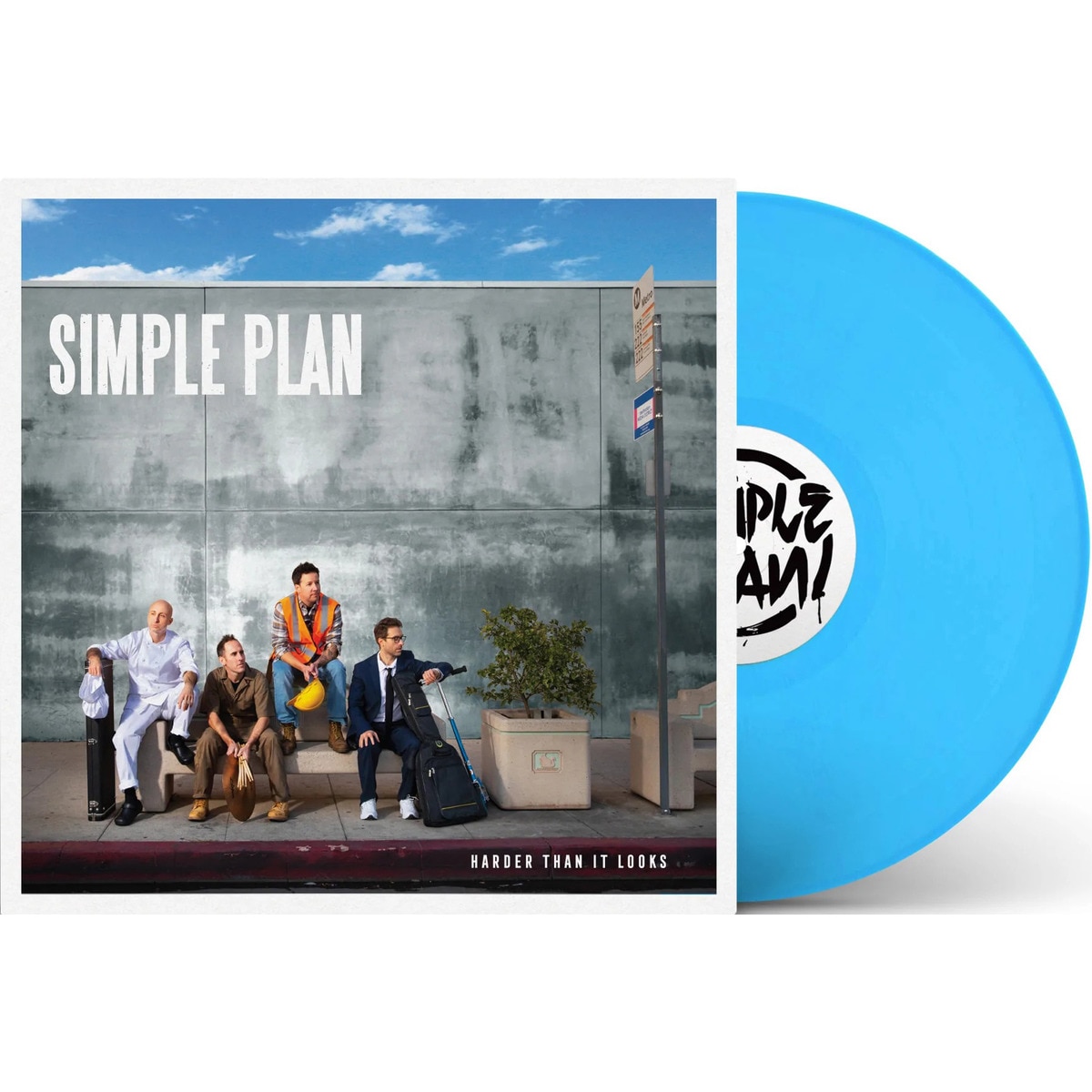 Simple plan (Edição Color) (LP-Vinil) Azul-2