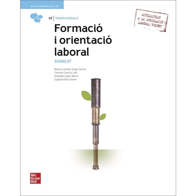 Imagen 0 de Formacio i orientacio laboral. Avancat. Llibre alumne (Tapa blanda)