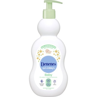 gel + champú Baby desde 0 meses con caléndula sin sulfatos dosificador 400 ml sin colorantes sulfatos ni siliconas - Denenes