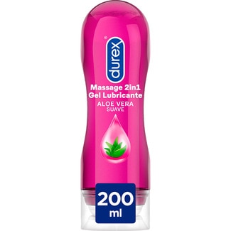 Play lubricante Massage 2 en 1 con aloe vera envase 200 ml - Durex
