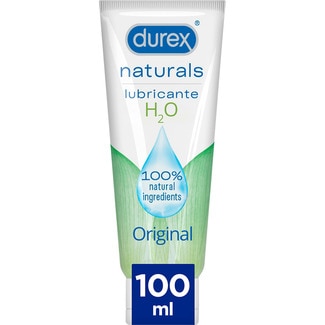 Naturals gel lubricante íntimo original H2O tubo 100 ml - Durex