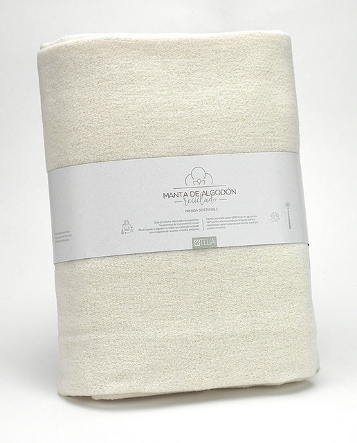 Imagen 0 de Mantita de algodón reciclado
