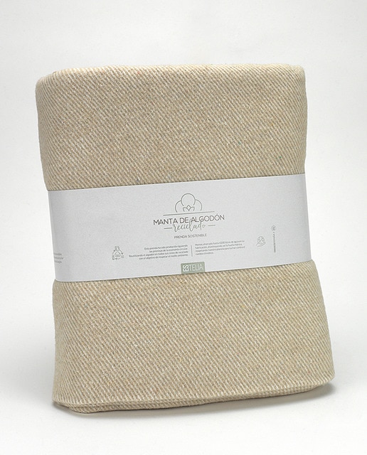 Imagen 0 de Mantita de algodón reciclado