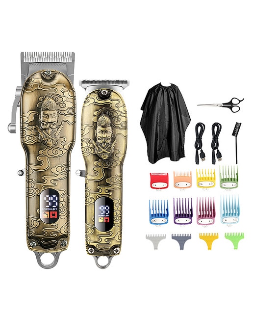 Imagen 0 de Kit 2 en 1 con recortador + perfilador de pelo y barba LM-2025