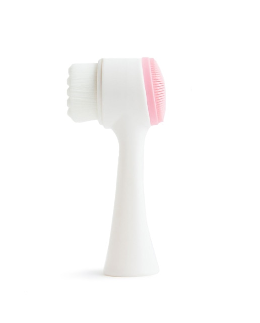 Imagen 0 de Cepillo facial de silicona multifunción de doble cara para masaje y limpieza profunda