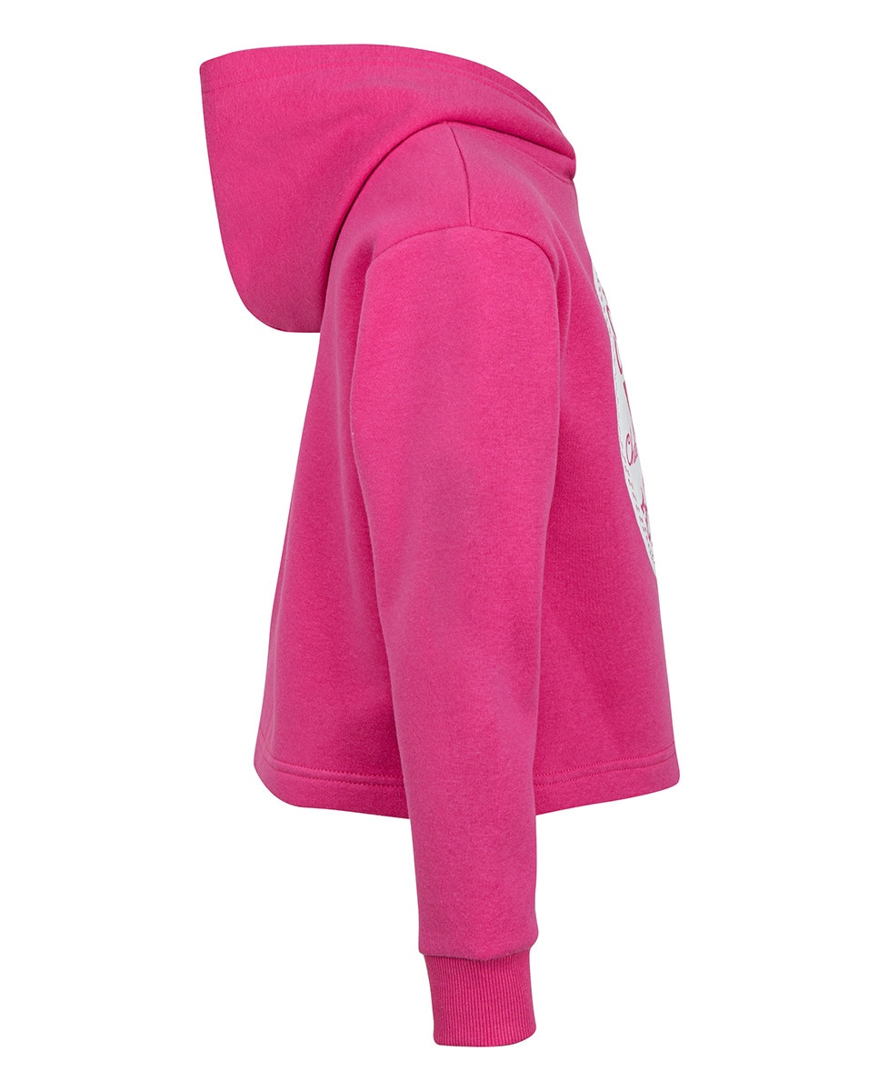 Sweatshirt com capuz Rosa-5