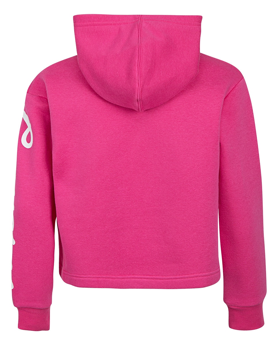 Sweatshirt com capuz Rosa-2
