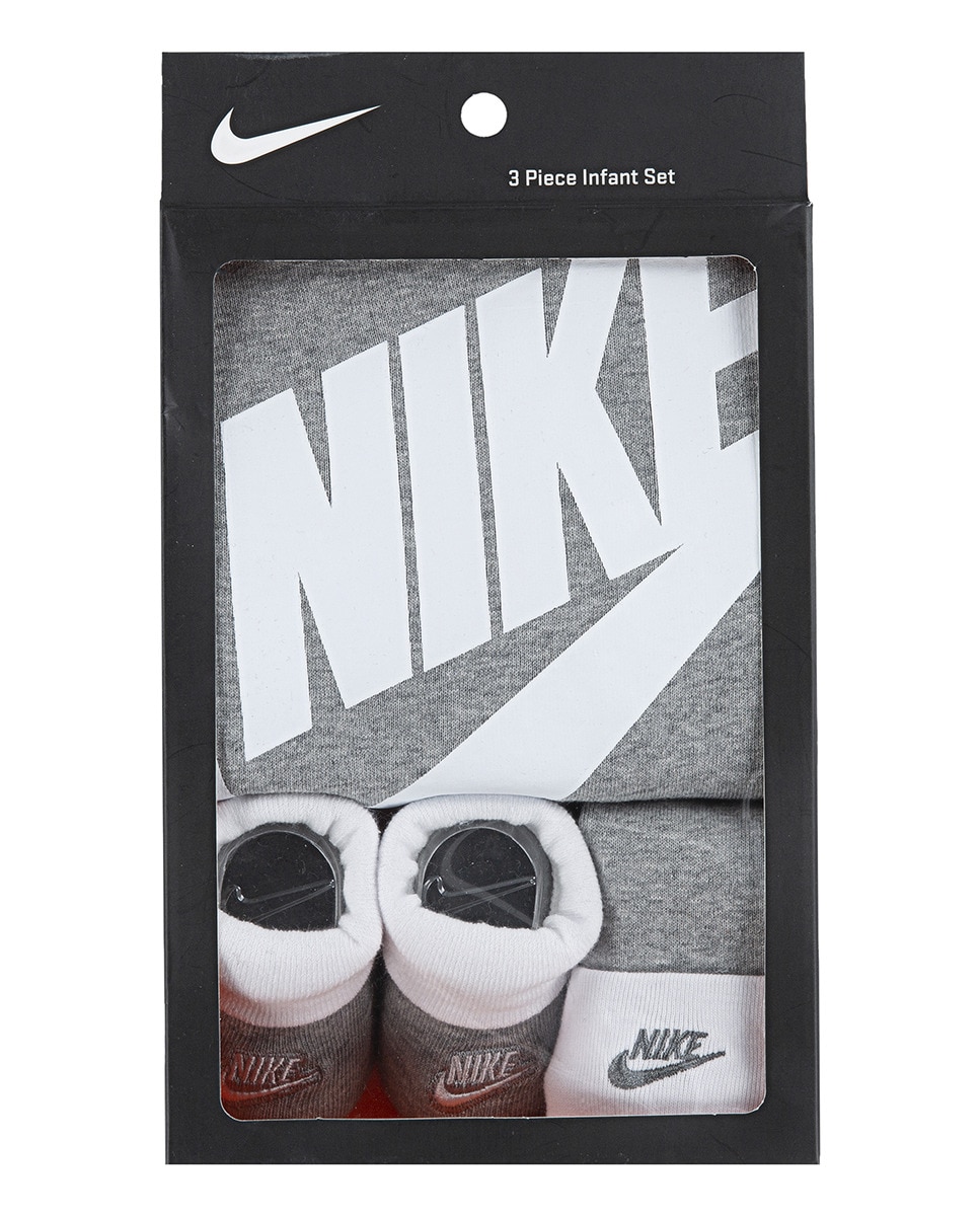 Conjunto de 3 Peças de Bebé - Cinzento Cinzento-5