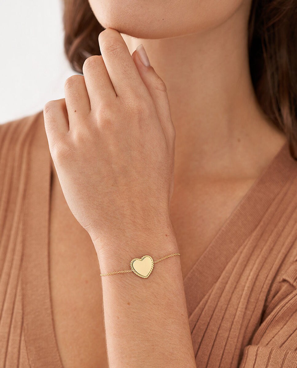 Pulseira Drew JF04361710 de Aço - Dourado Ouro-5