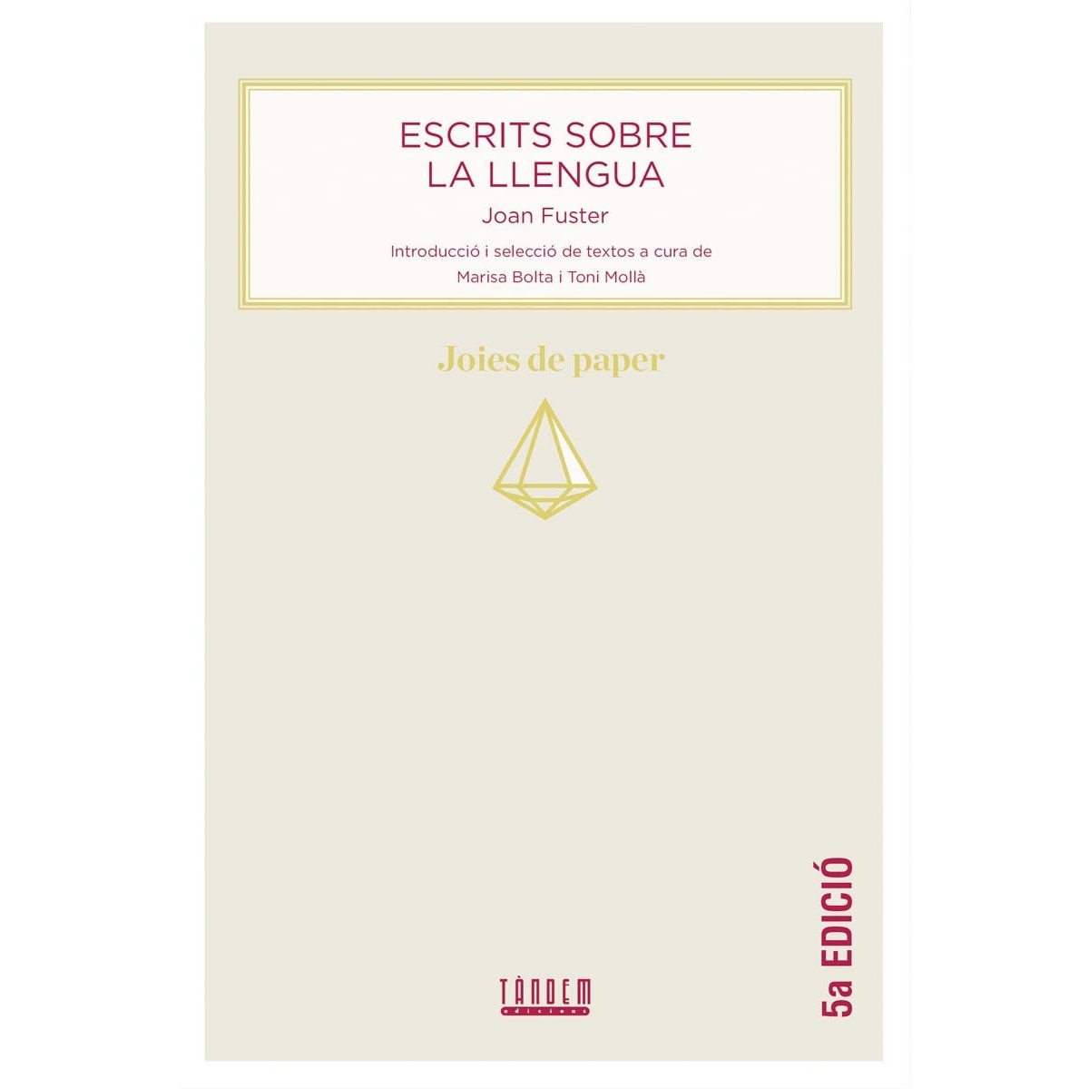 Imagem 0 de Escrits sobre la llengua (Capa mole)