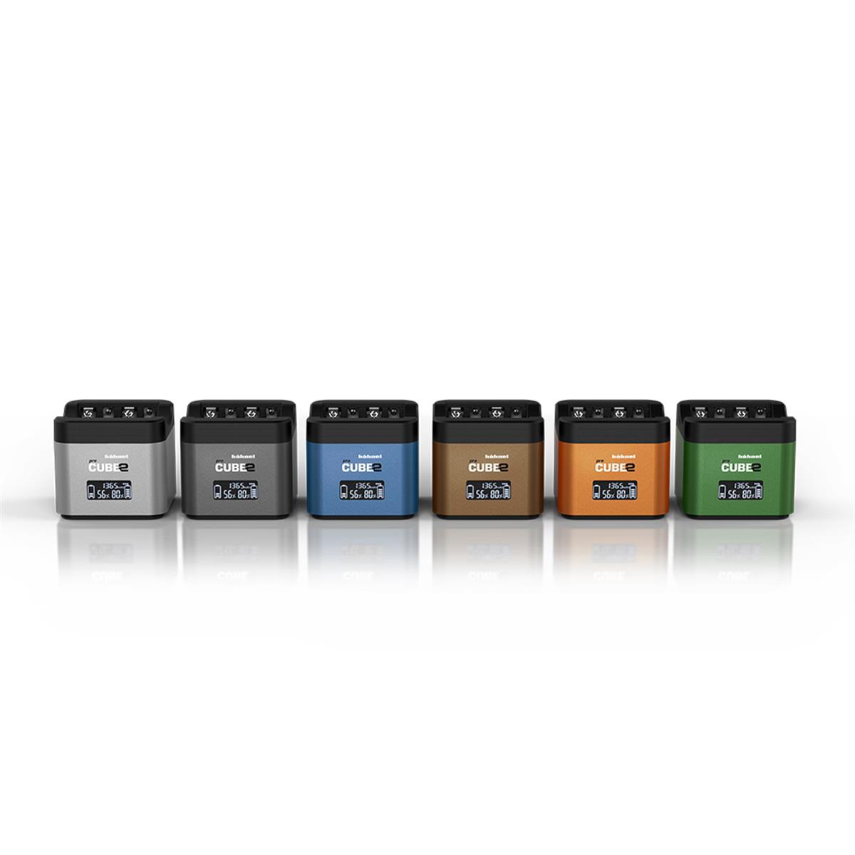 Cargador de baterías/pilas Hähnel ProCube2 para Panasonic Negro-6