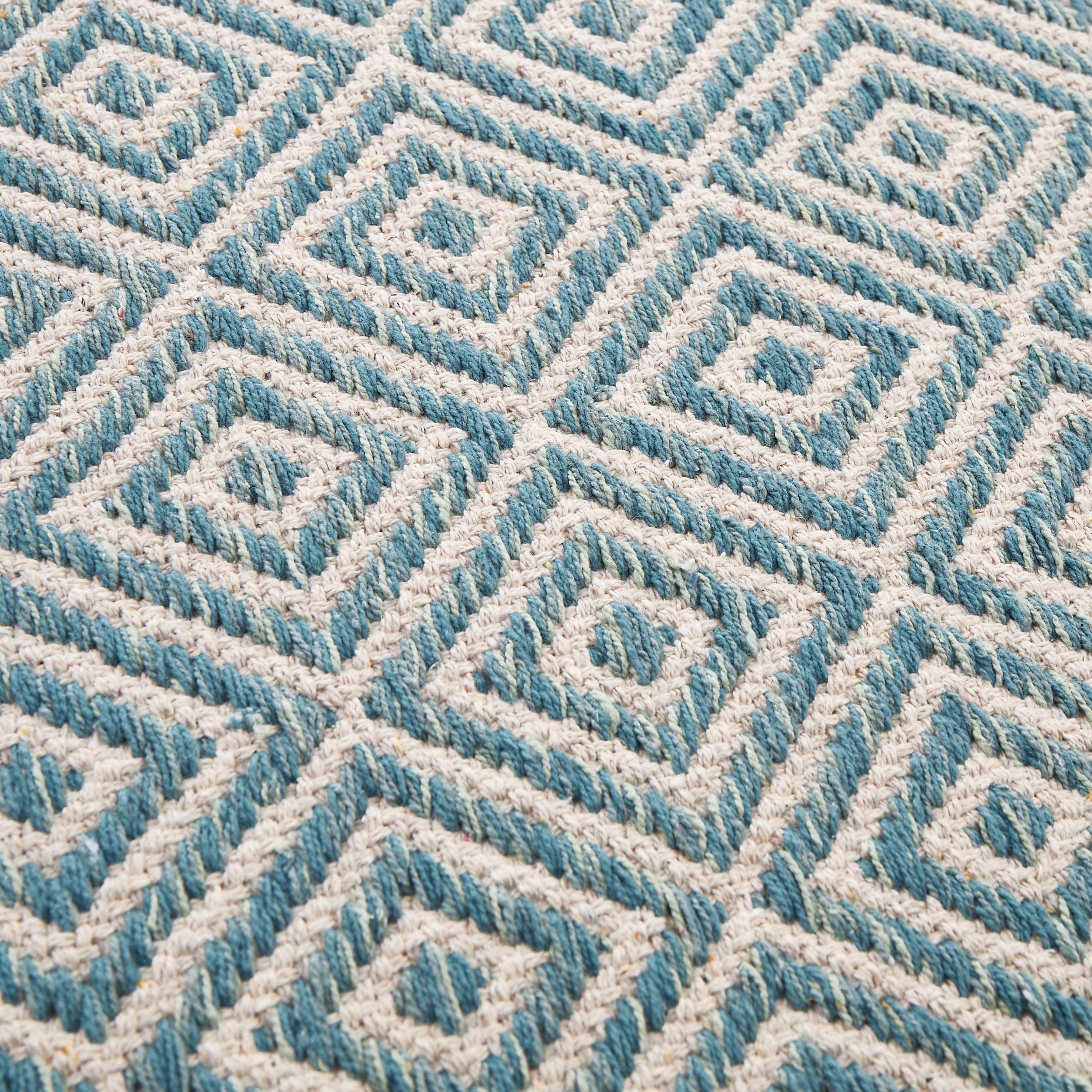 Alfombra Dhurri Eyasi El Corte Inglés - Verde 80 x 300 cm Verde-3