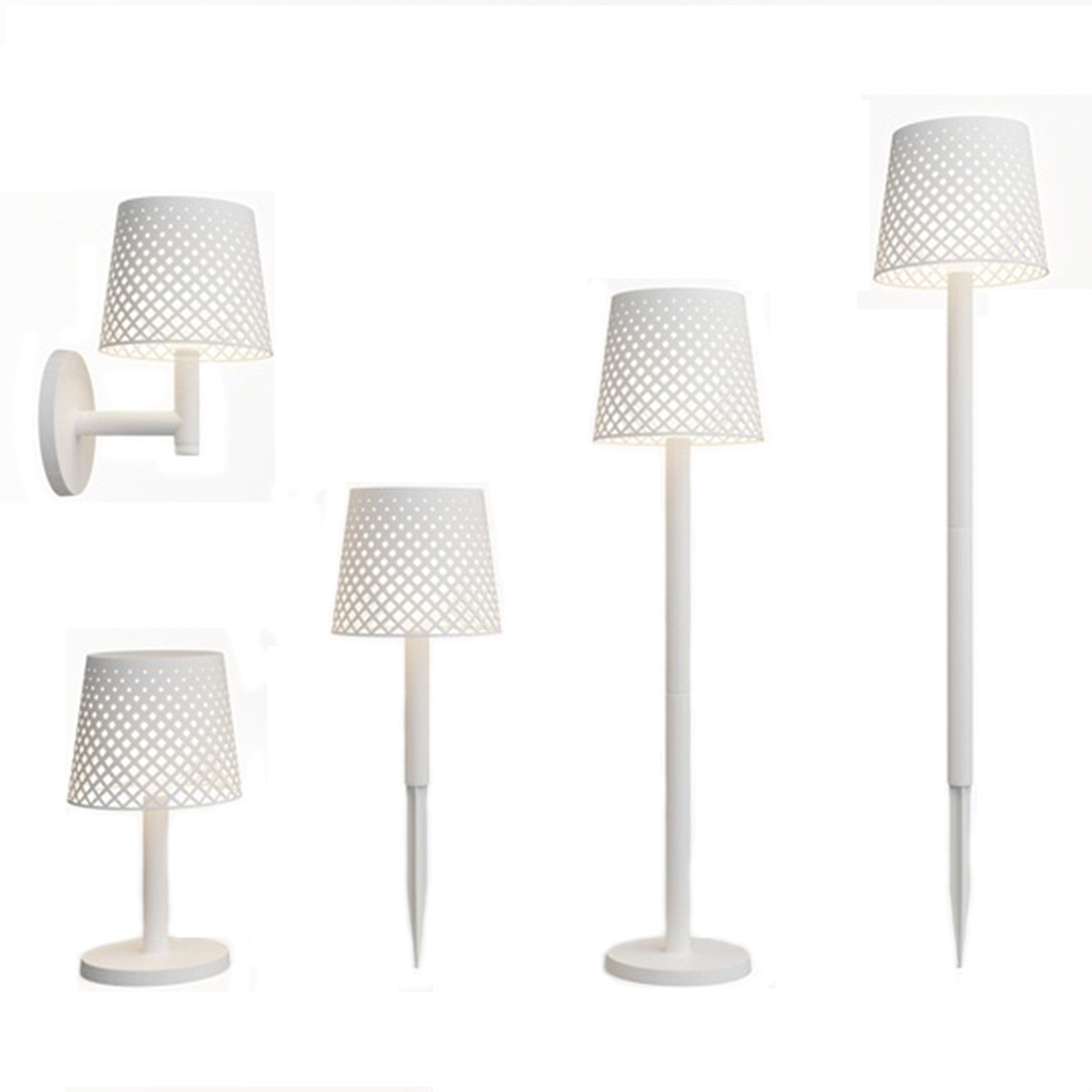 Baliza Solar Greta 5 en 1 Blanco-1