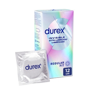 preservativo Invisible súper fino extra sensitivo Extra Lubricado caja 12 unidades - Durex