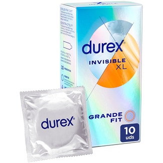 preservativos Invisible XL caja 10 unidades - Durex