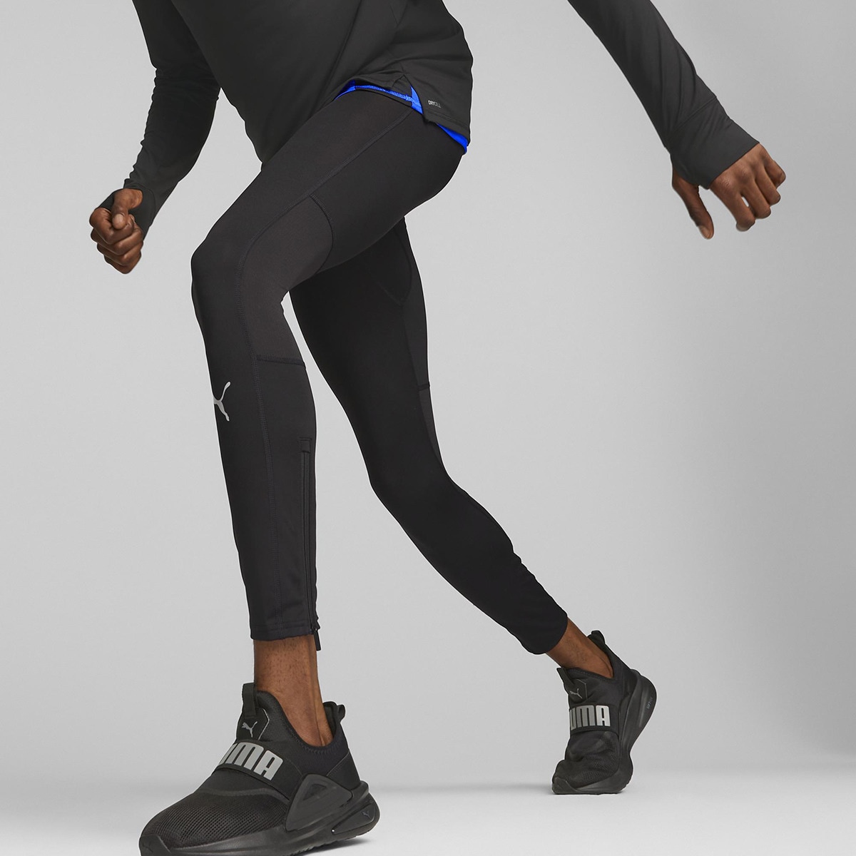 Leggings de Homem Run Favorite Preto-6