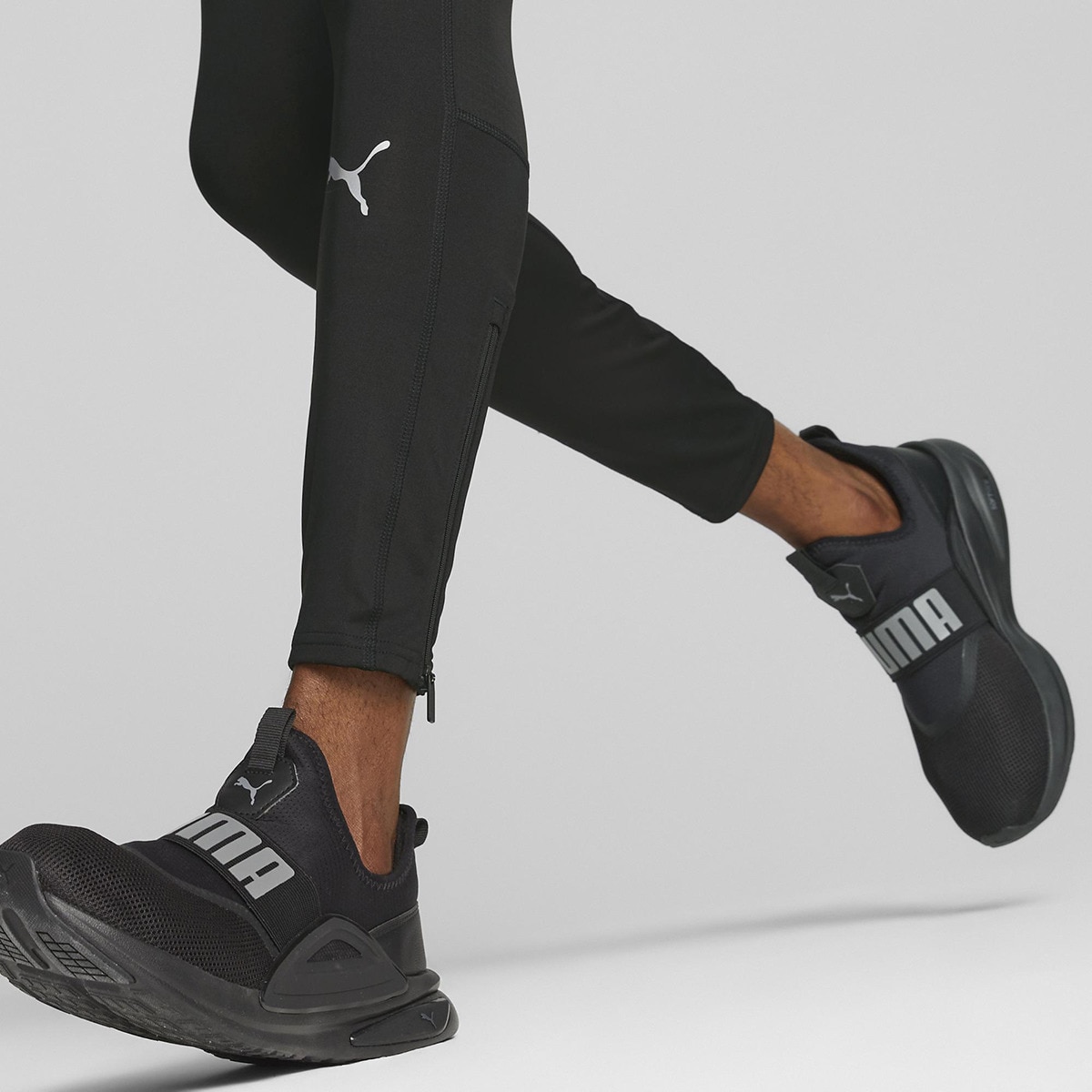Leggings de Homem Run Favorite Preto-4