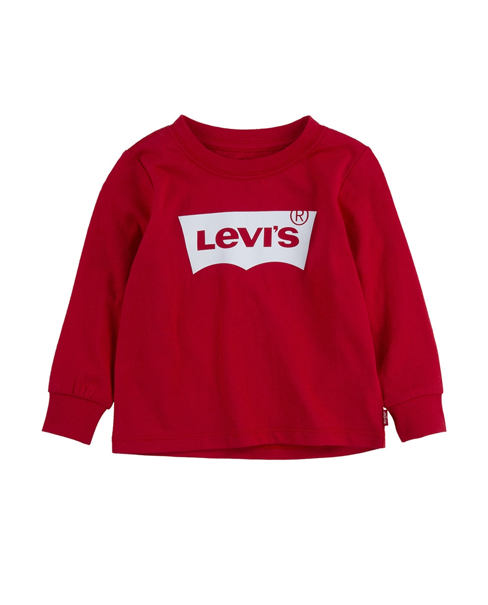 T-shirt vermelha de bebé Vermelho-3