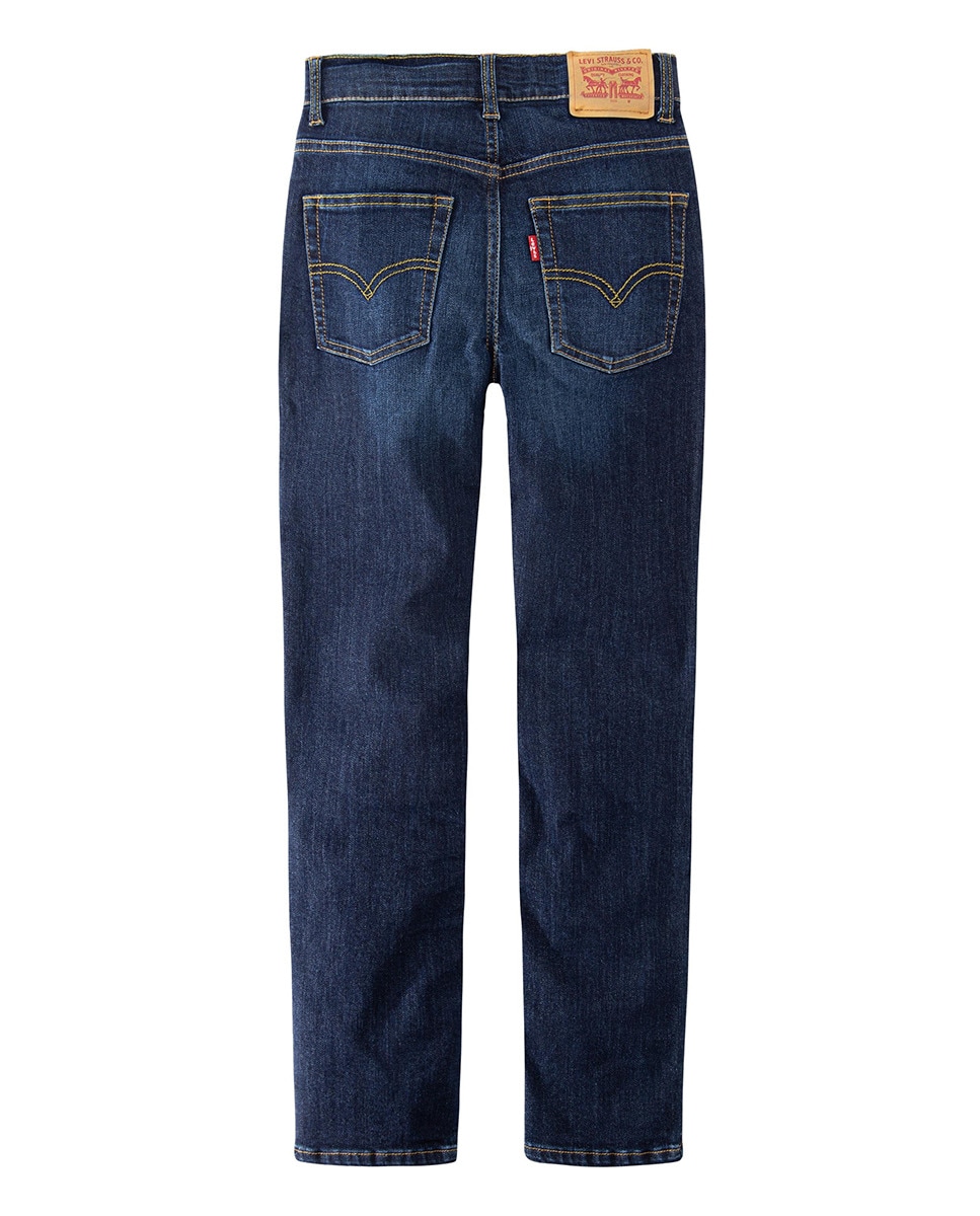 Calças slim azul-marinho Azul-marinho-10