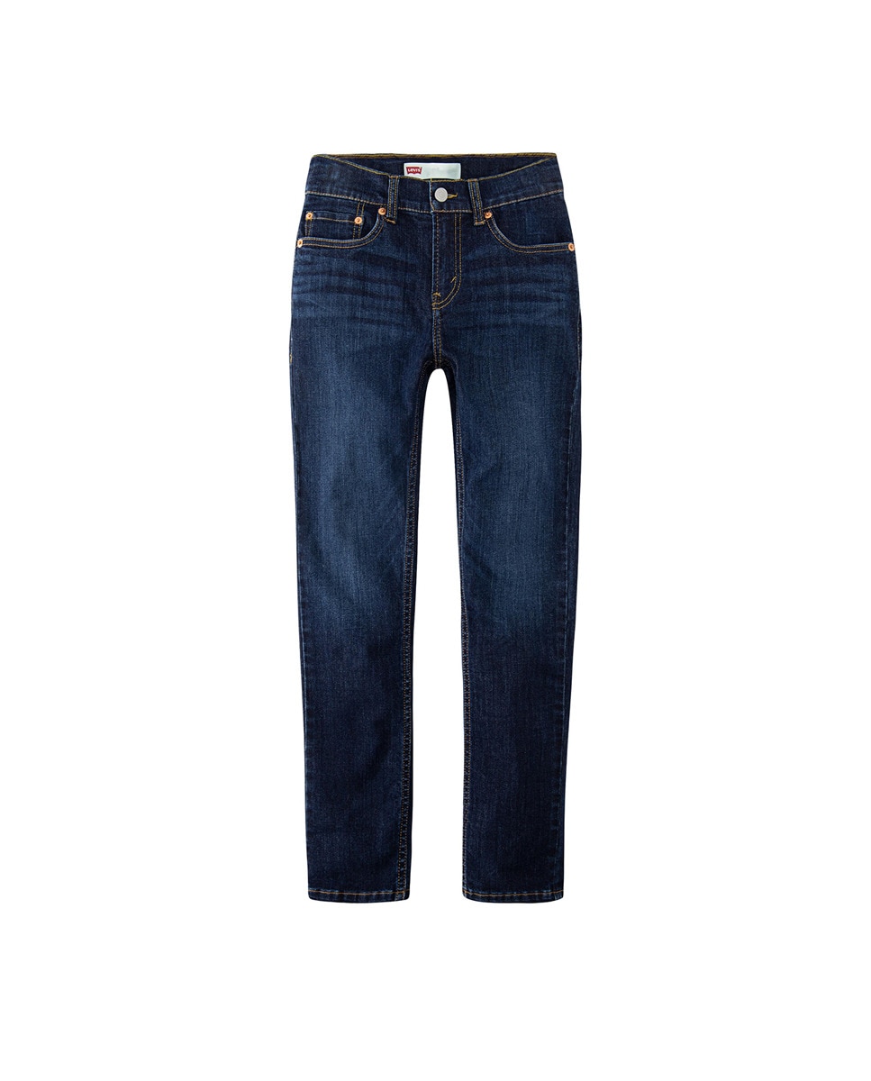 Calças slim azul-marinho Azul-marinho-9