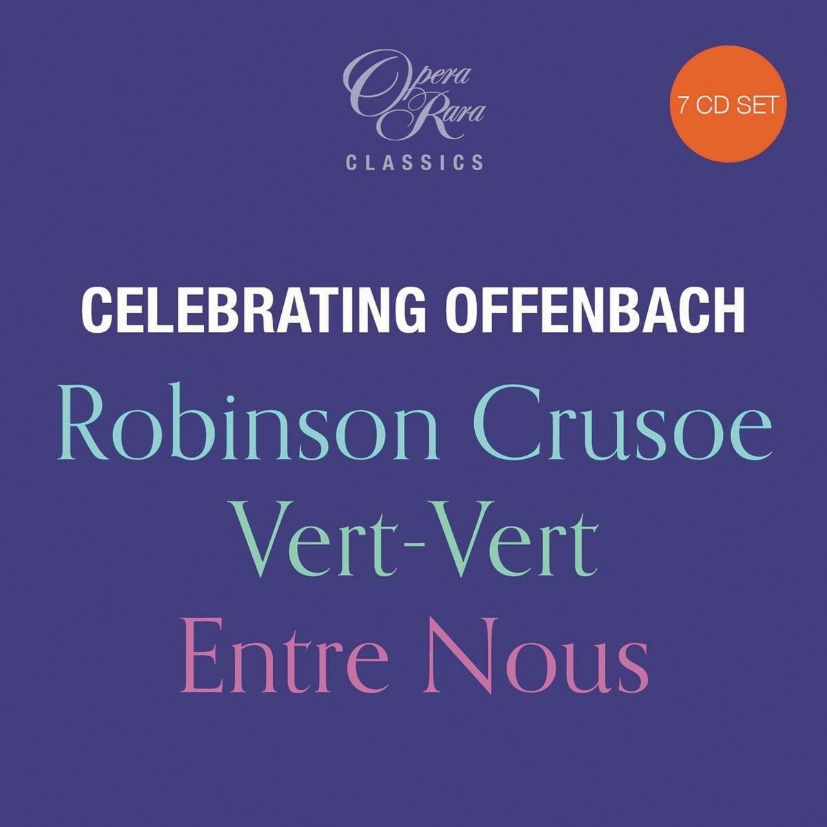 Imagen 0 de Celebrating Offenbach (7 CD)