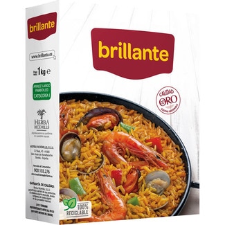 arroz vaporizado caja 1 kg - Brillante