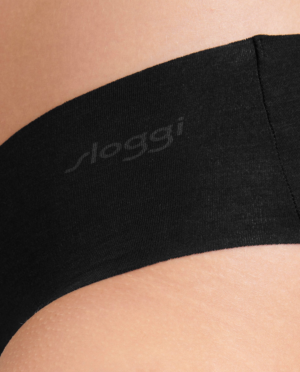 Cueca Hipster sem Costuras e em Modal Sustentável Preto-3