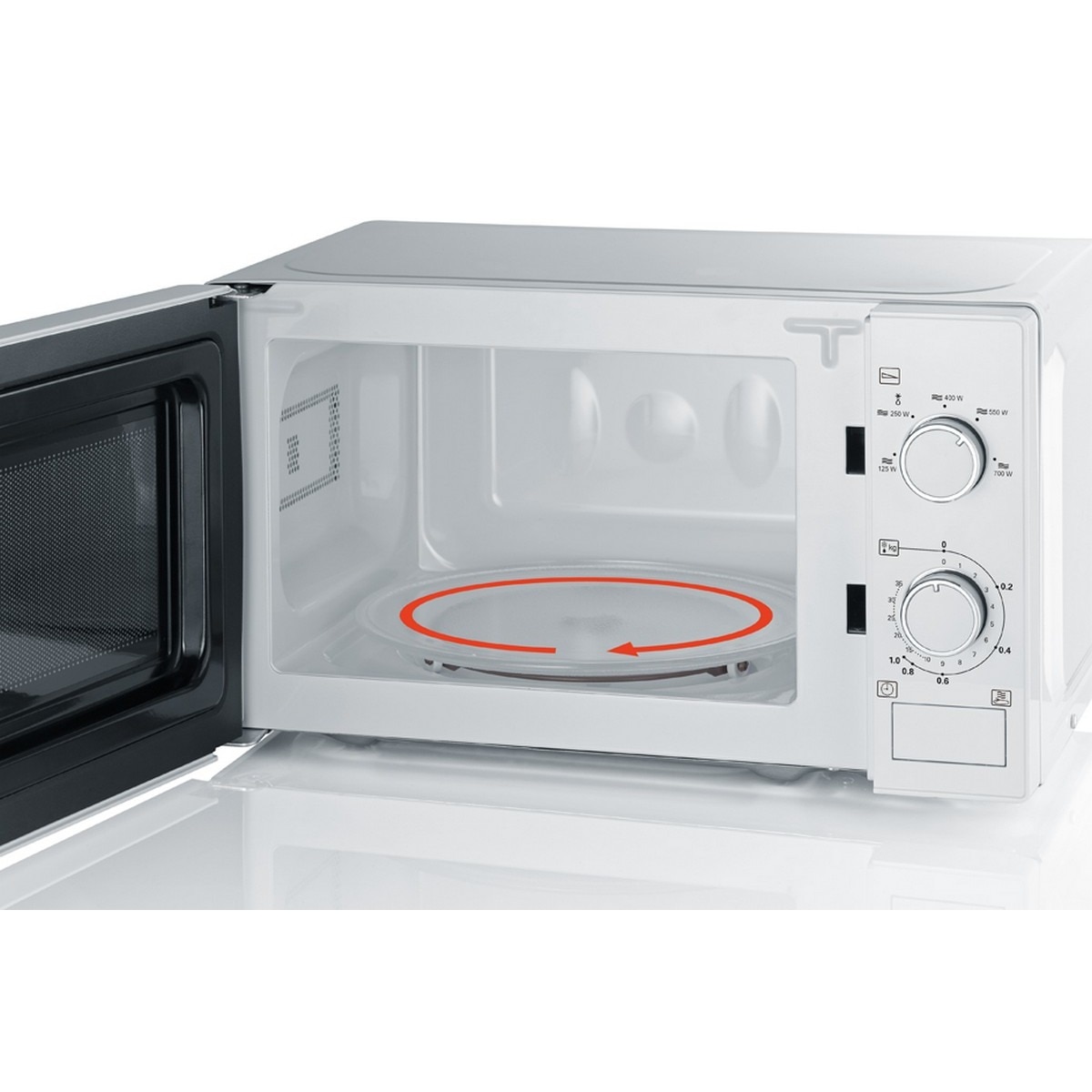 Micro-ondas Severin MW7770 de 700 W e Capacidade de 20 Litros - Branco Branco-2