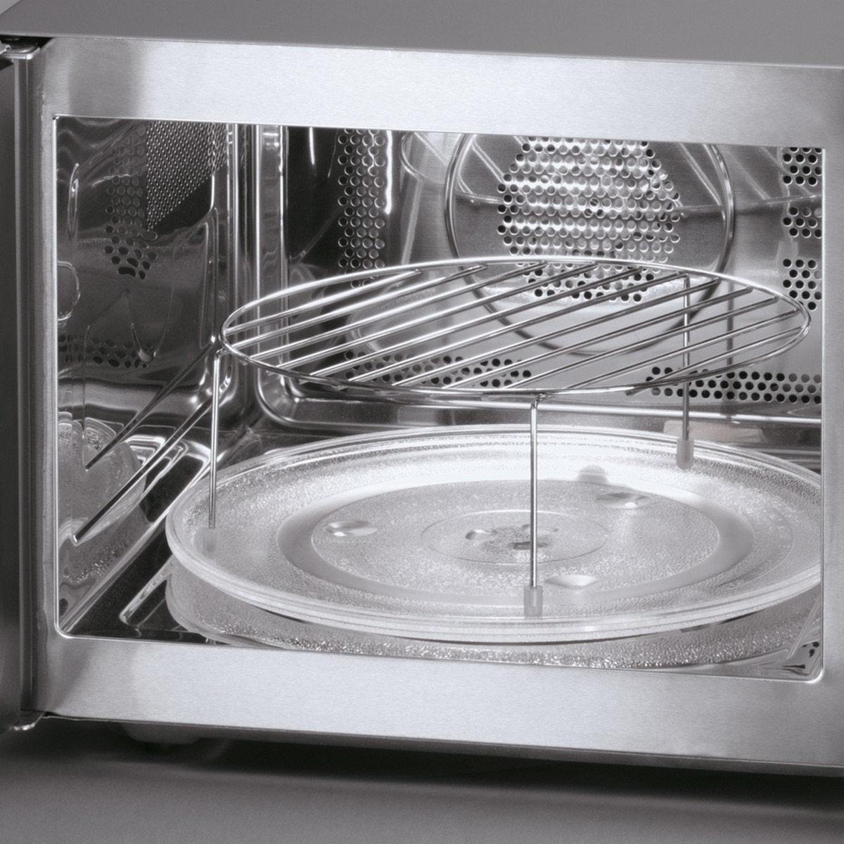 Micro-ondas com Grill e Convecção Severin MW7775 de 900 W e Capacidade de 30 Litros - Preto e Cinza Preto / Cinzento-2