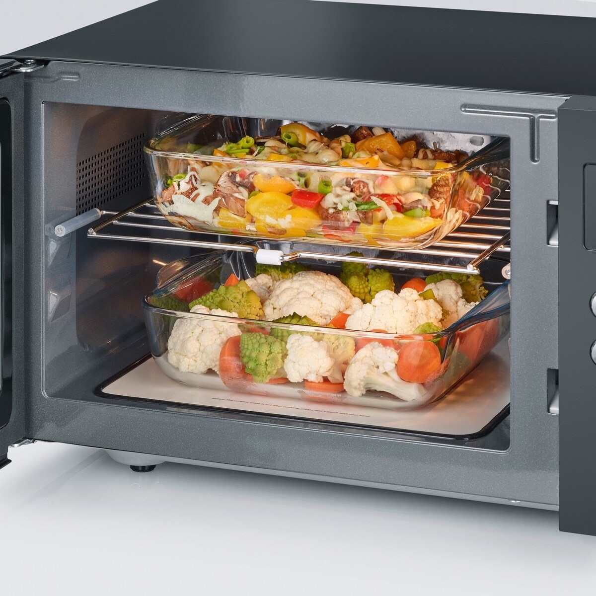 Micro-ondas com Grill Severin MW7771 de 900 W e Capacidade de 25 Litros - Preto Preto-5