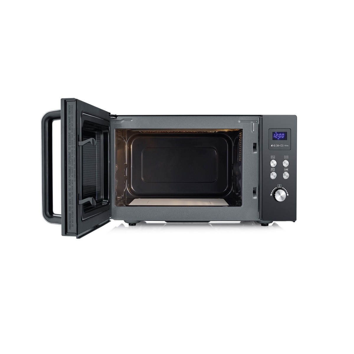 Micro-ondas com Grill Severin MW7771 de 900 W e Capacidade de 25 Litros - Preto Preto-3
