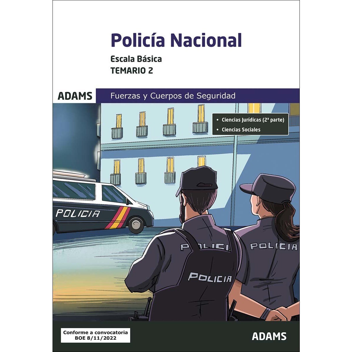 Temario 2 Policía Nacional. Escala Básica (Capa mole) 1