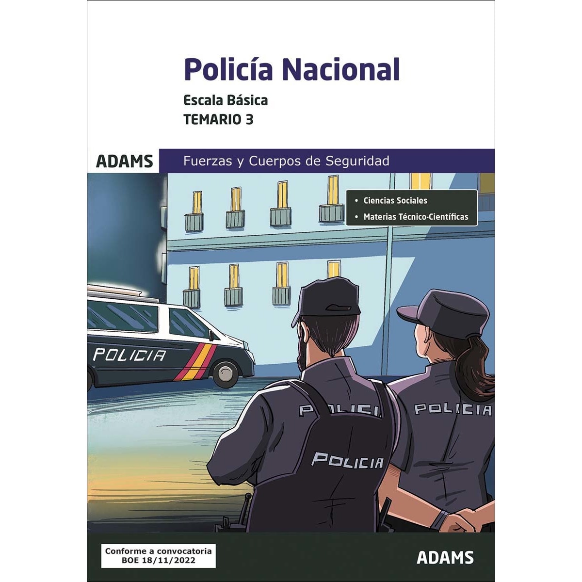 Temario 3 Policía Nacional. Escala Básica (Capa mole) 1