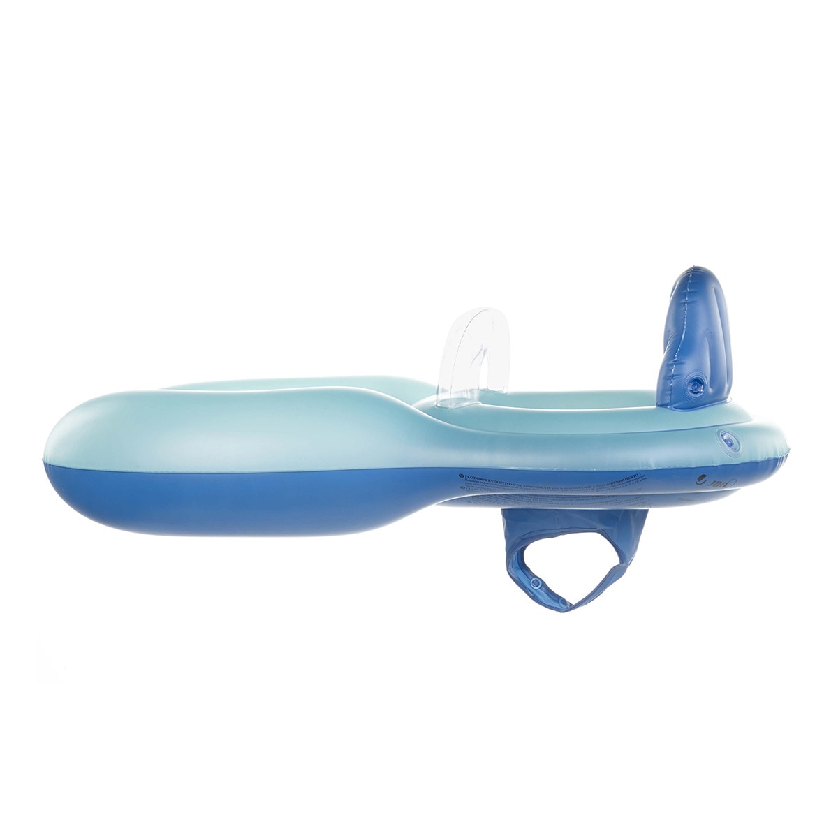 Insuflável Duplo para um Adulto e o Bebé Aquarel - Azul Azul-2