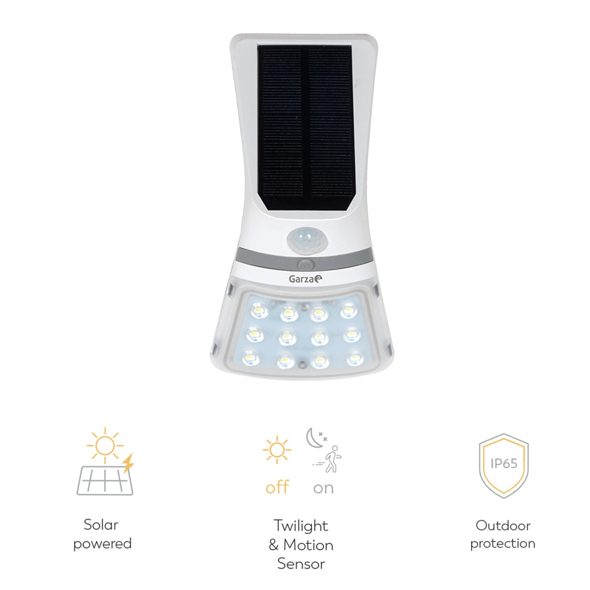Aplique Exterior LED Mural con Sensor 1,5W Blanco-4