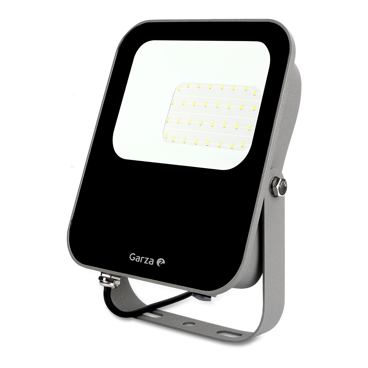 Proyector LED Exterior Solar Programable 30W 6500K Negro-6