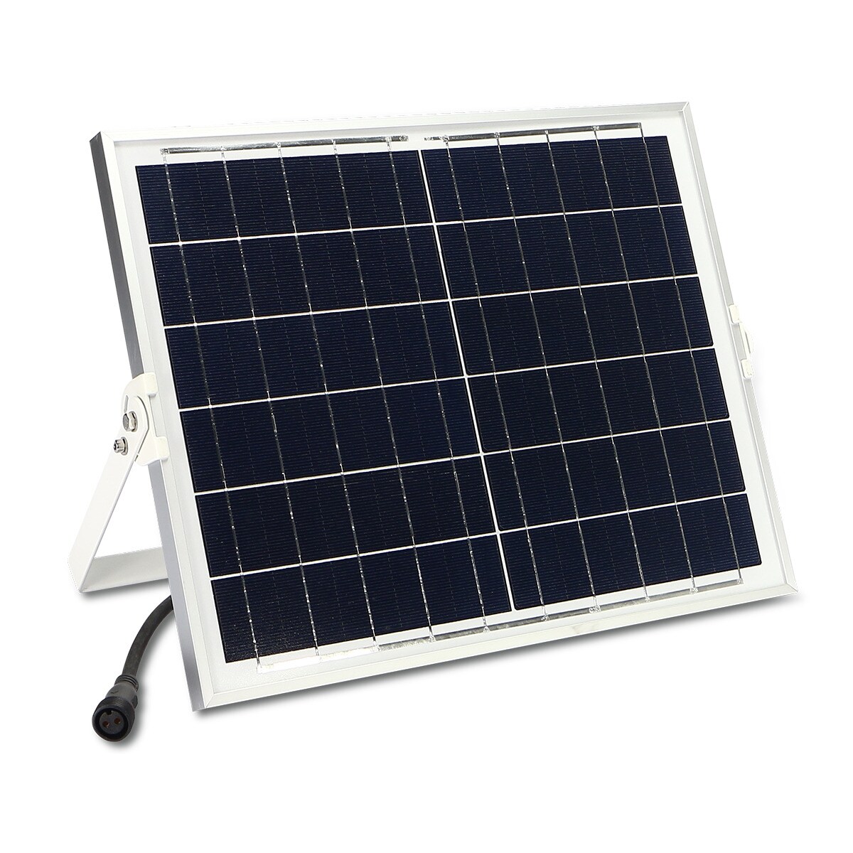 Proyector LED Exterior Solar Programable 30W 6500K Negro-7