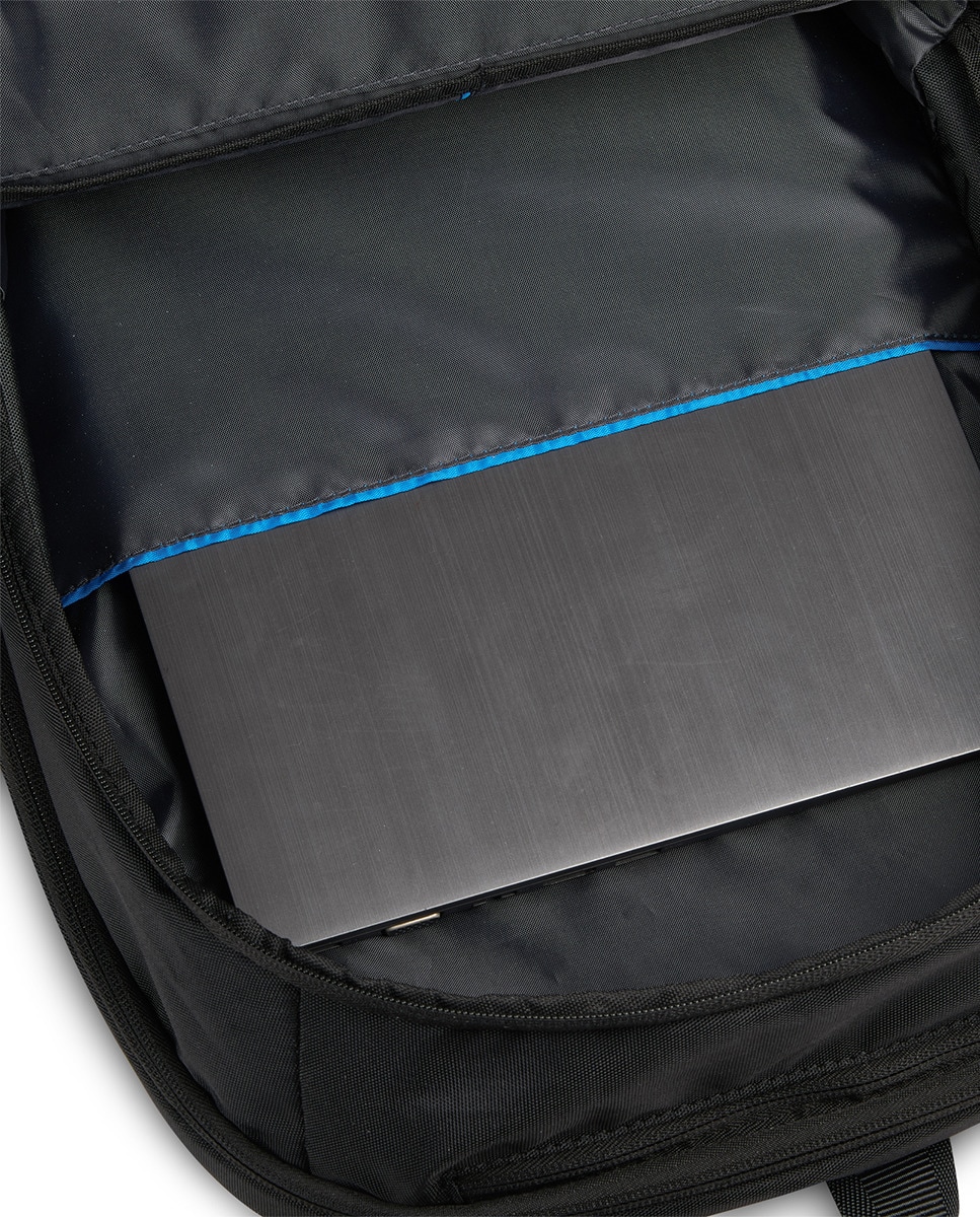 Mochila Porta-PC de 15,6" com 2 Compartimentos Preto-5