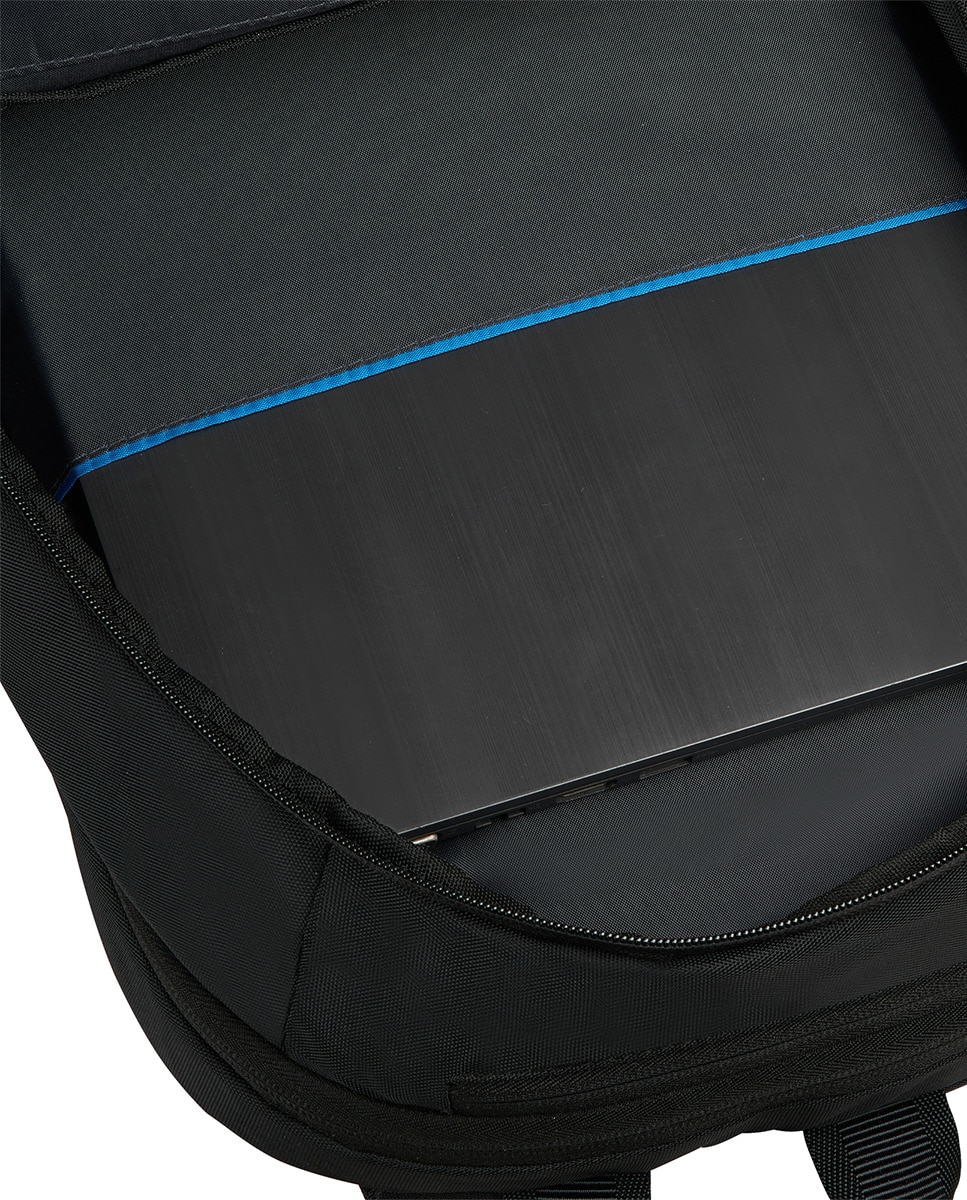 Mochila Porta-PC de 17,3" com 2 Compartimentos Preto-5