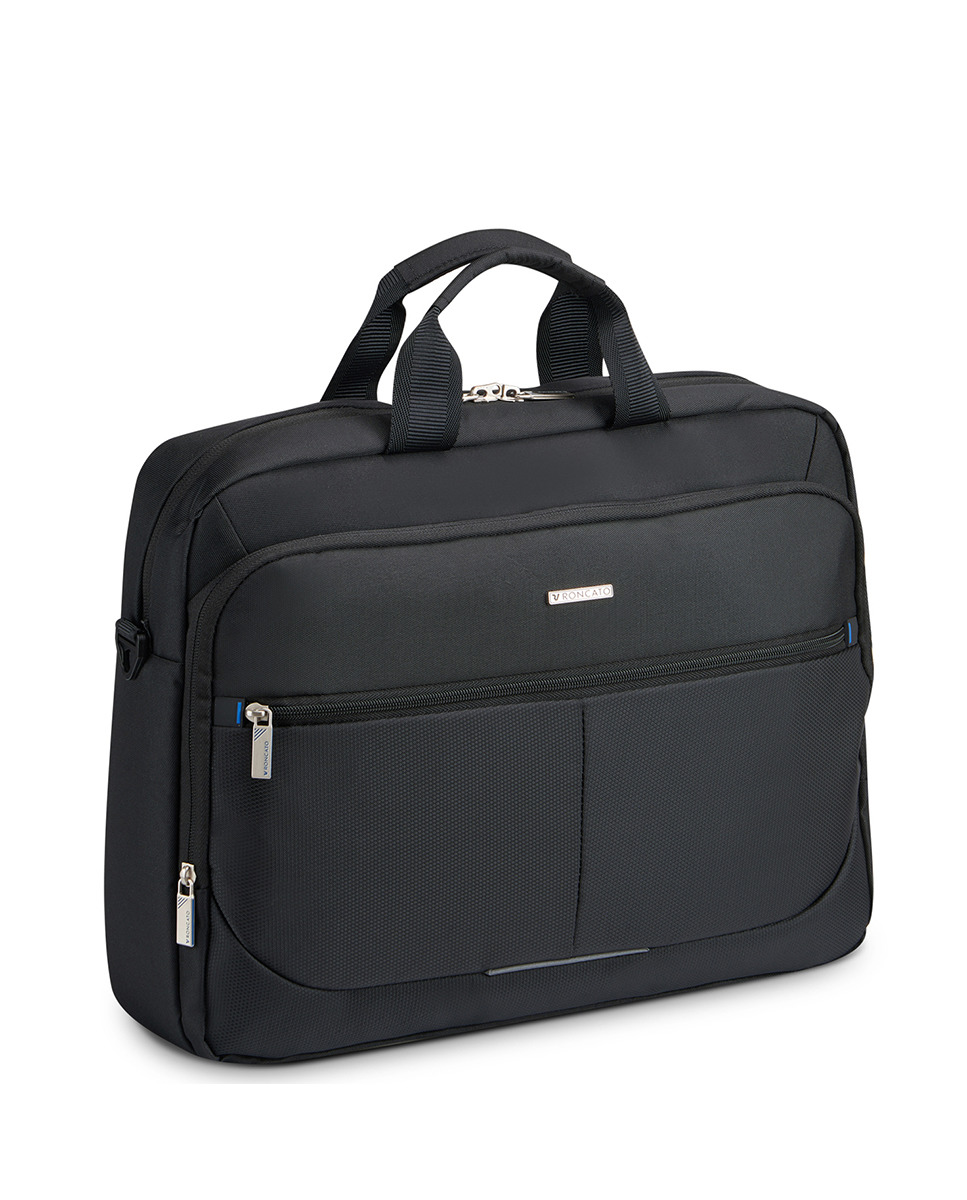 Carteira Porta-PC de 15,6" com Duas Alças Preto-8