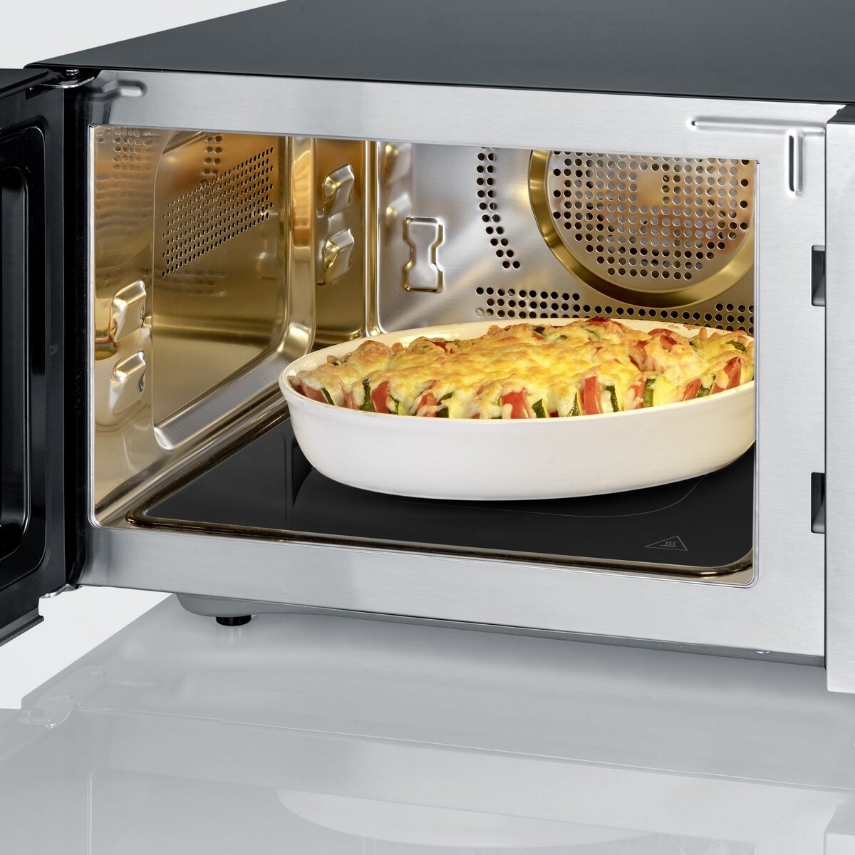 Micro-ondas com Grill e Convecção Severin MW7777 sem Prato, de 900 W e Capacidade de 25 Litros - Inox Inox-4