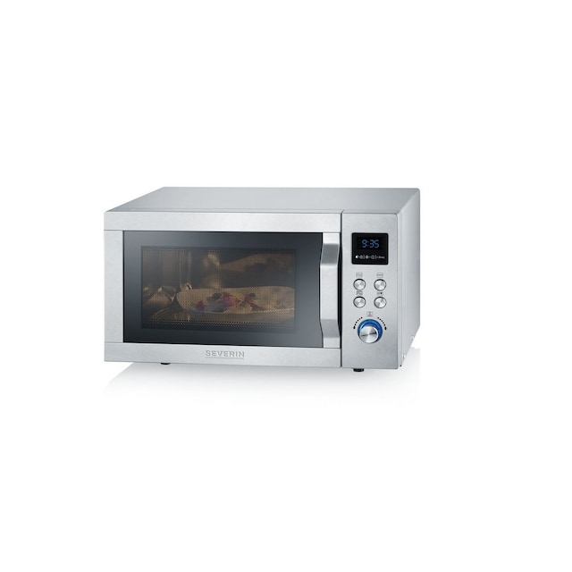 Imagem 0 de Micro-ondas com Grill Severin MW7751 de 800 W e Capacidade de 20 Litros - Aço Inox