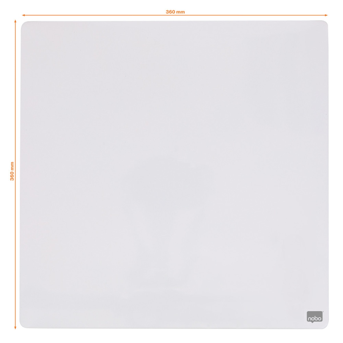 Ardósia Magnética 360x360 mm - Branco/Branco 3