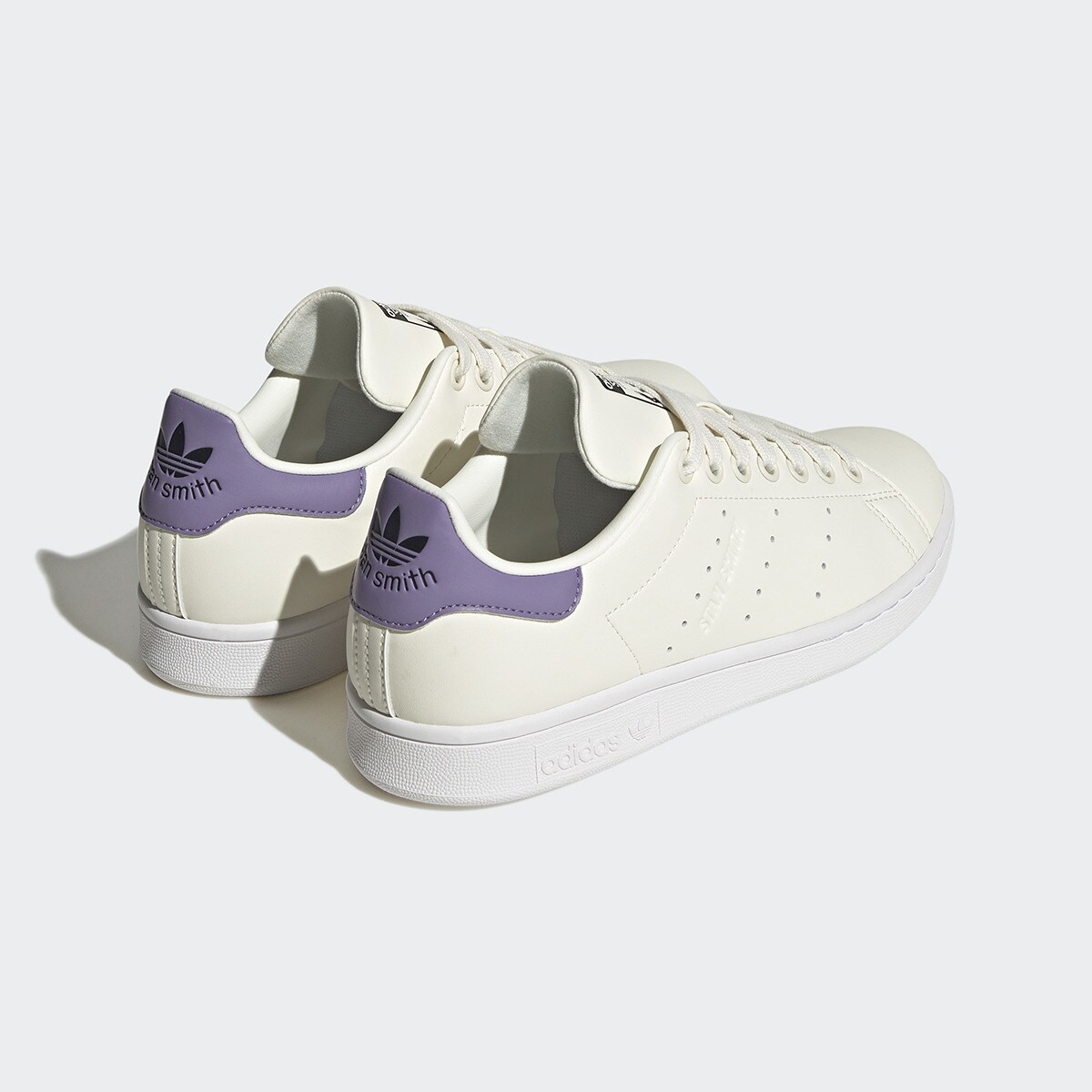 Sapatilhas casual de mulher Stan Smith Adidas Originals Branco/Roxo-5